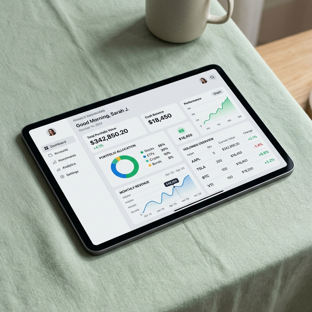 Finance Pro Dashboard